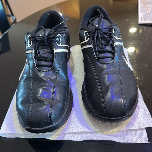 Golf shoes Nike Men's Black Athletic Golf Shoes size10 pre-owned - Picture 5 of 9